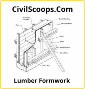 Lumber Formwork