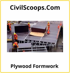 Plywood Formwork