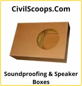 Soundproofing & Speaker Boxes