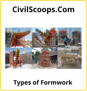 Types of Formwork