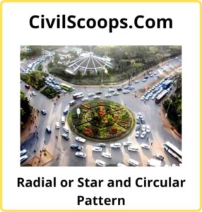 3. Radial or Star and Circular Pattern