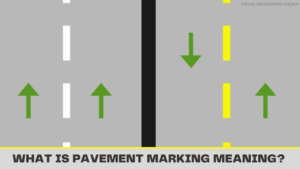 What Is Pavement Marking Meaning