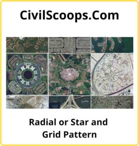 Radial or Star and Grid Pattern