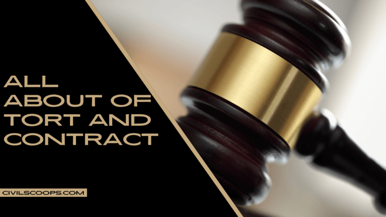 All About of Tort and Contract