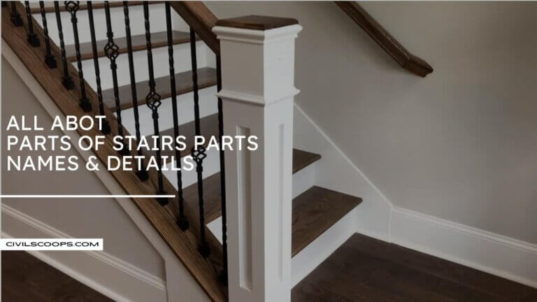 All Abot Parts of Stairs Parts Names & Details