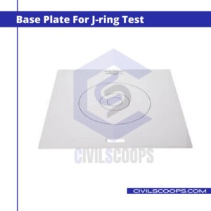 Base Plate For J-ring Test