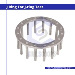 J Ring For J-ring Test