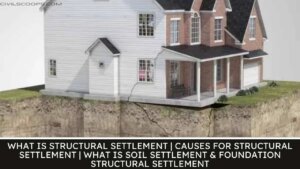 What Is Structural Settlement | Causes For Structural Settlement | What Is Soil Settlement & Foundation Structural Settlement