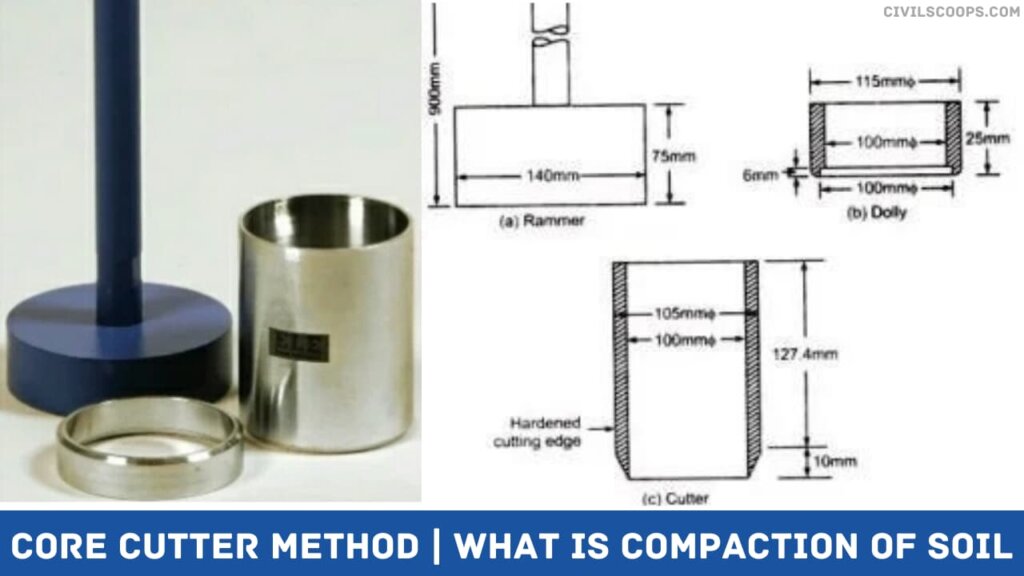 Core Cutter Method What is Compaction of Soil Civil Scoops