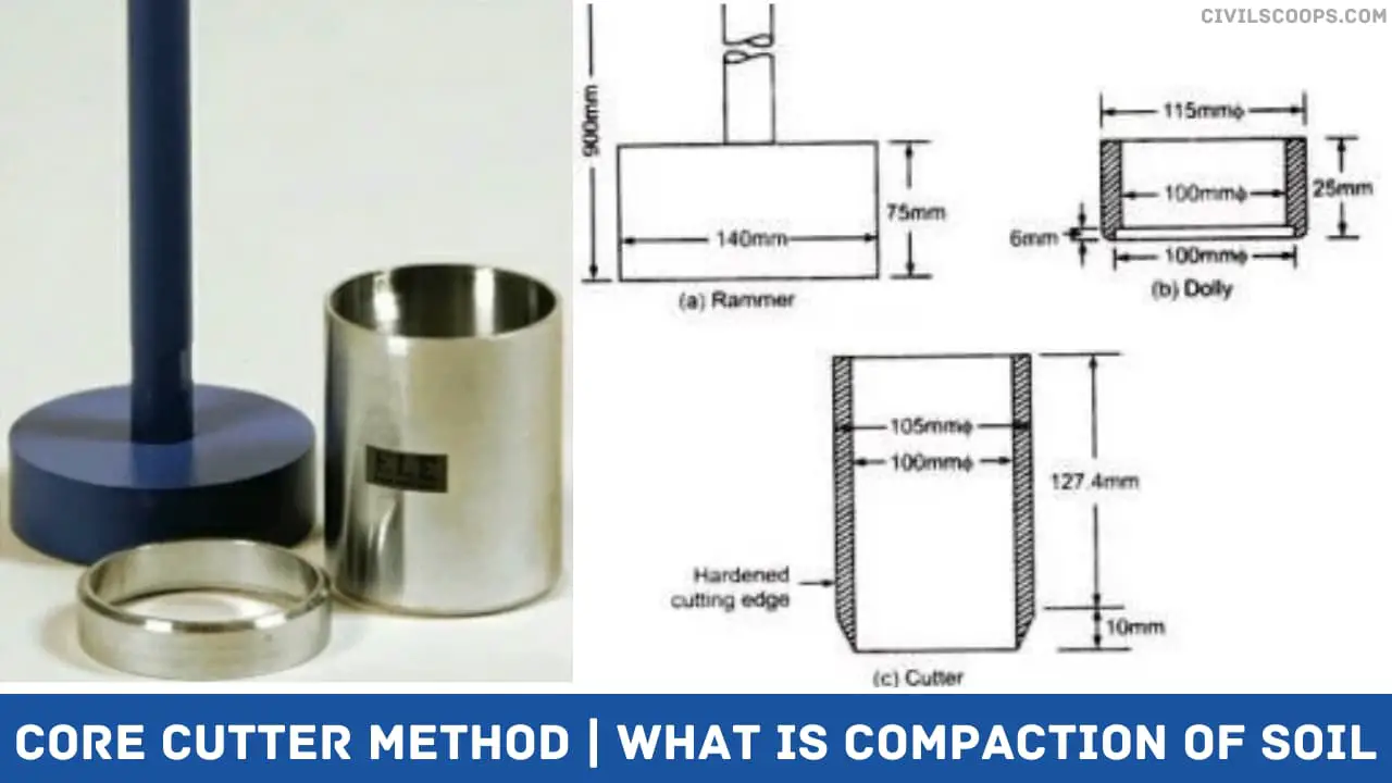 Core Cutter Method | What is Compaction of Soil