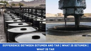 Difference Between Bitumen and Tar | What Is Bitumen | What Is Tar