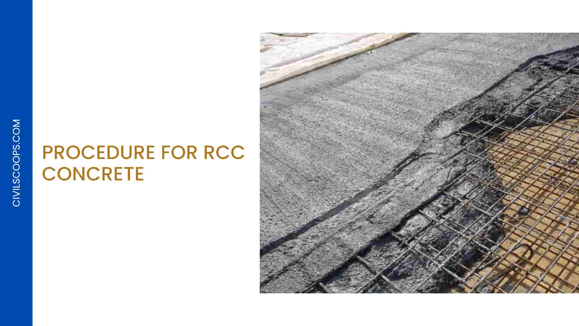 Procedure for Rcc Concrete