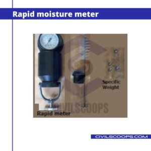Rapid moisture meter