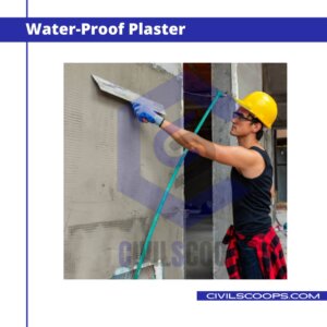 Water-Proof Plaster
