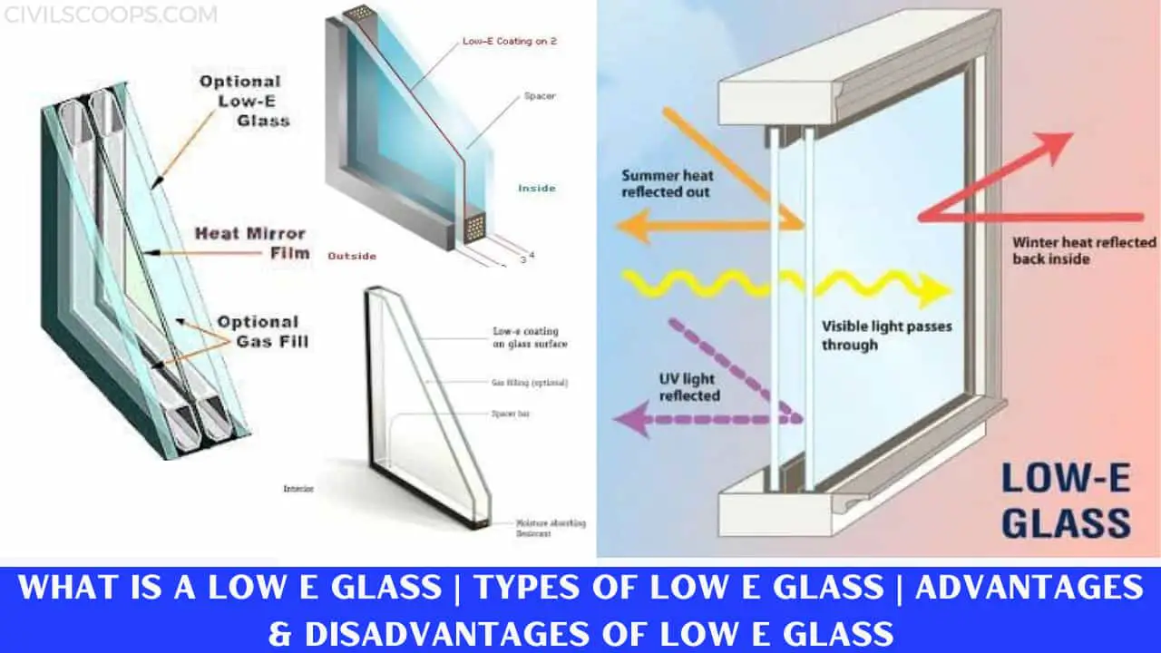 What Is a Low E Glass | Types of Low E Glass | Advantages & Disadvantages of Low E Glass