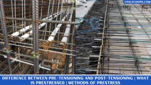 Difference Between Pre-Tensioning and Post-Tensioning | What Is Prestressed | Methods of Prestress