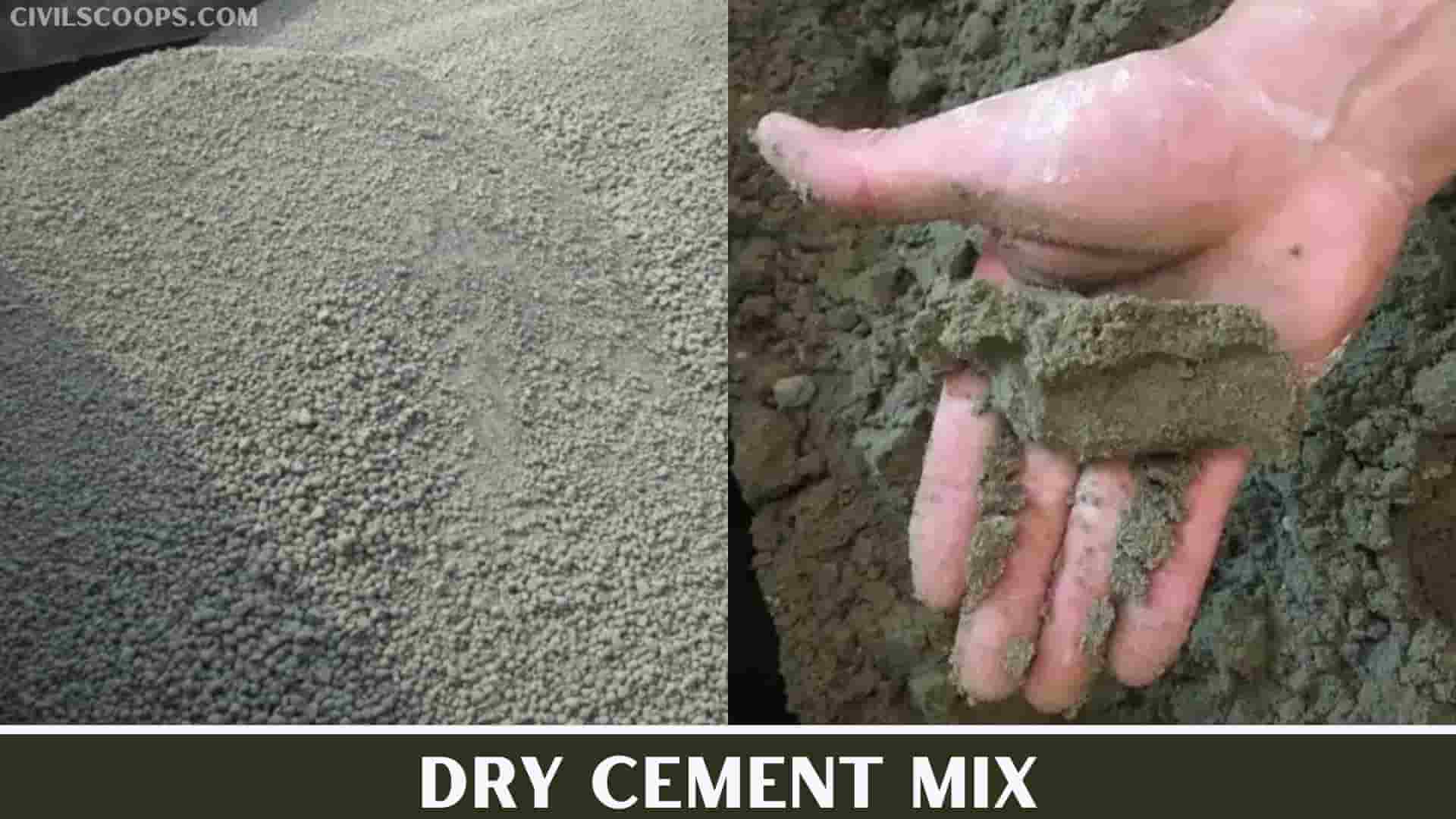 Dry Cement Mix