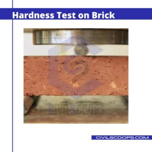 Hardness Test on Brick.