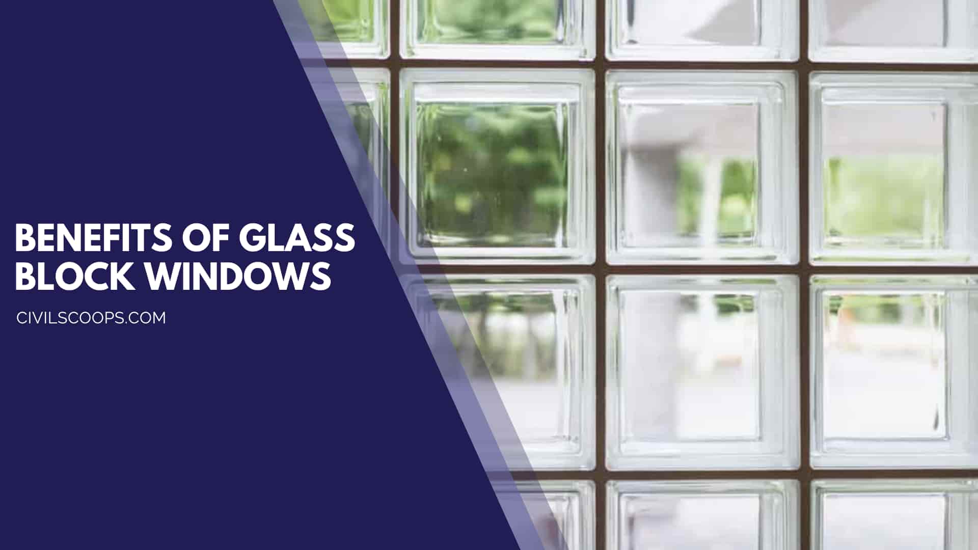 Benefits of Glass Block Windows