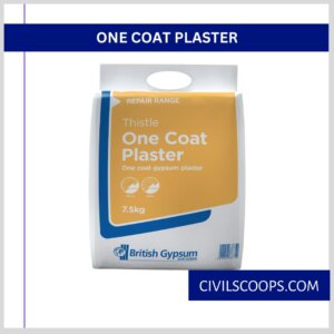 One Coat Plaster