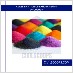 Classification of Sand in Terms of Colour