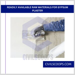Gypsum Plaster Productivity High Than Normal Plaster
