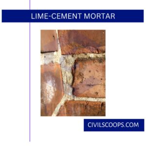 LIME-CEMENT MORTAR