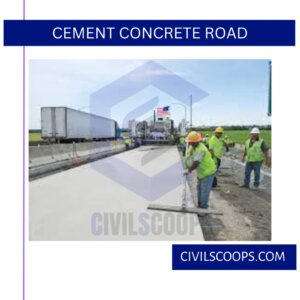 Cement Concrete Road