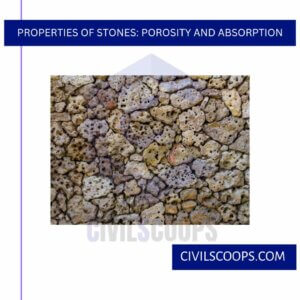 Properties of Stones: Porosity and Absorption