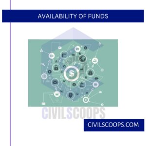 Availability of Funds