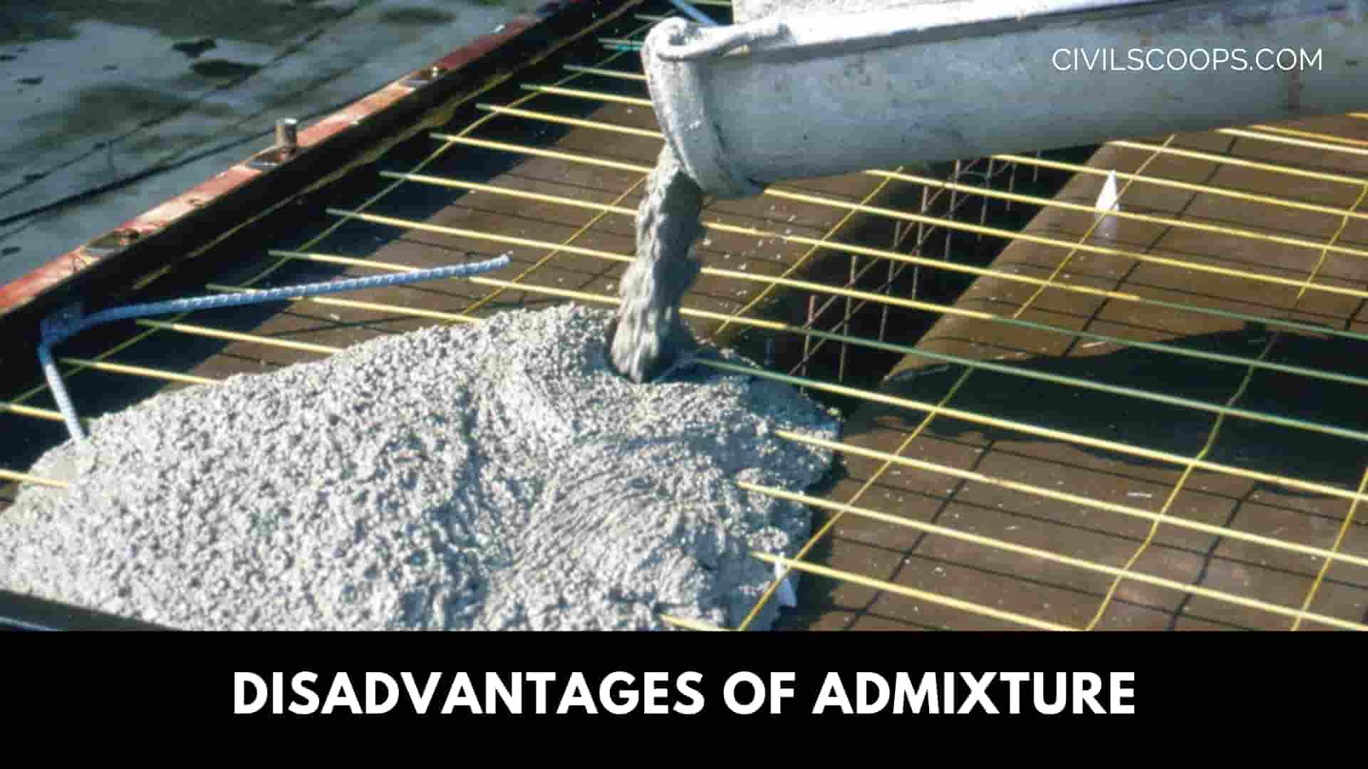 Disadvantages of Admixture