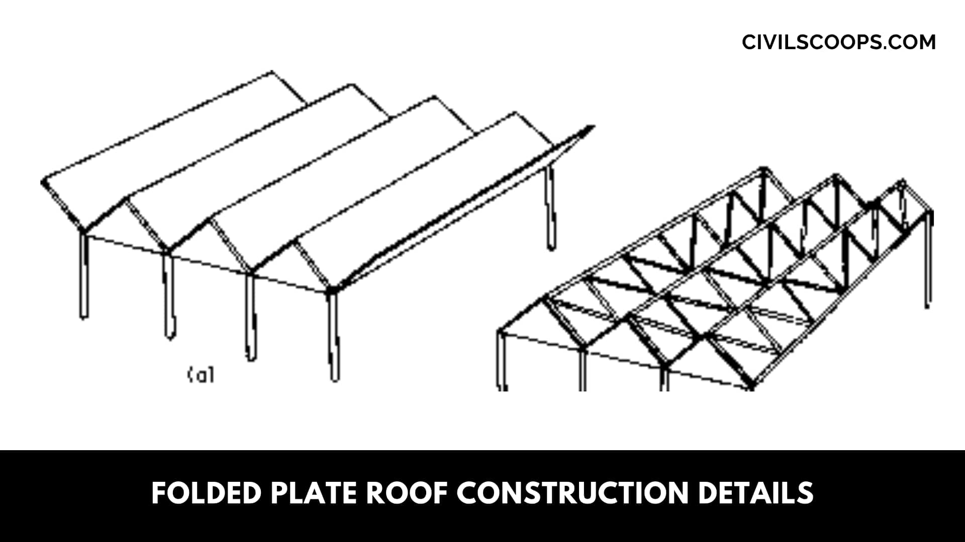 Folded Plate Roof Construction Details