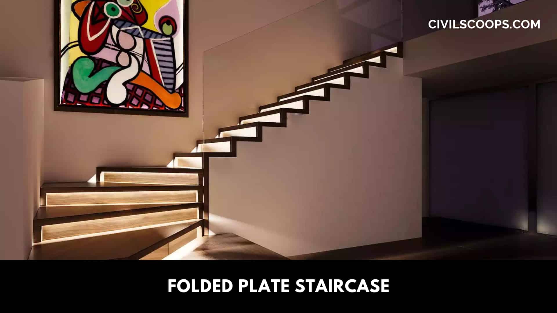 Folded Plate Staircase