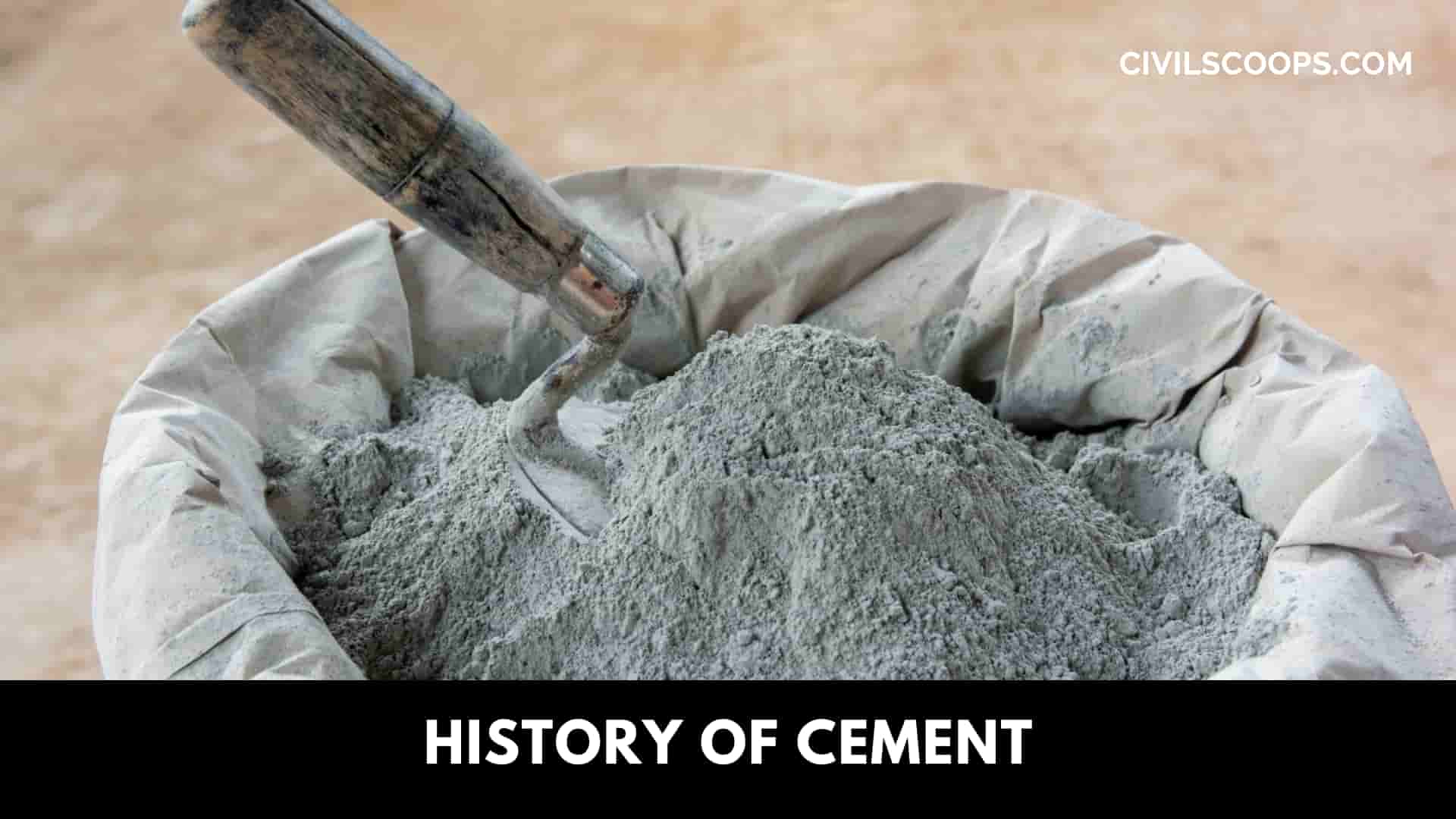 History of Cement