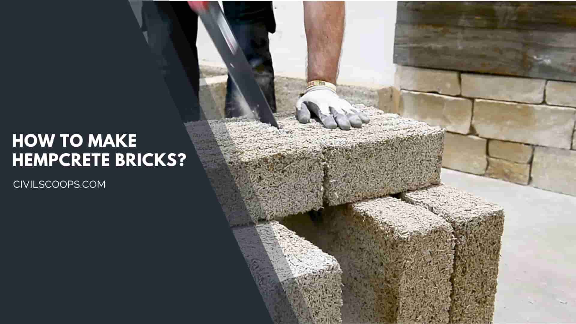How to Make Hempcrete Bricks?