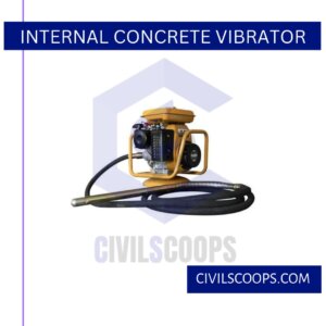 Internal Concrete vibrator