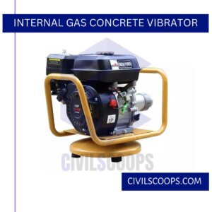 Internal Gas Concrete vibrator