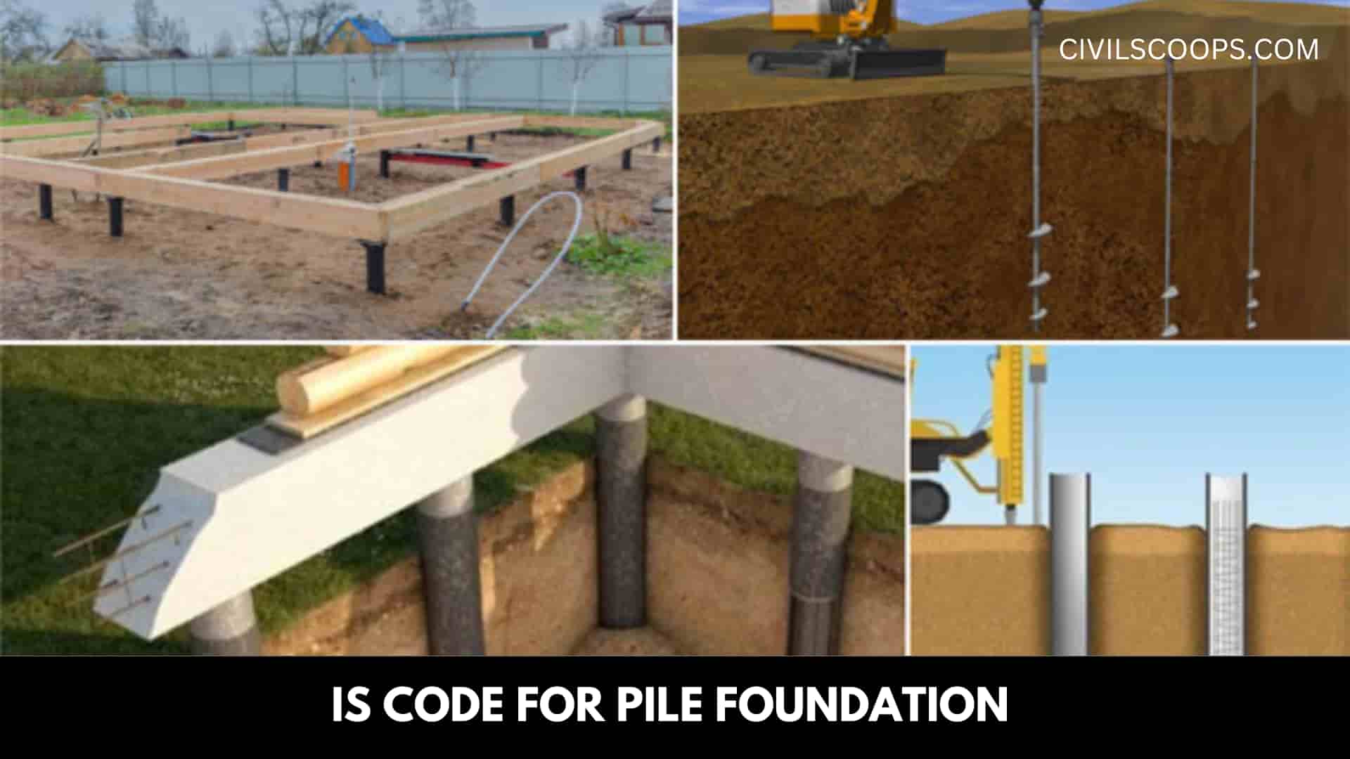 Is Code for Pile Foundation