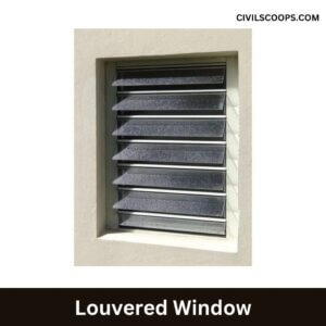Louvered Window