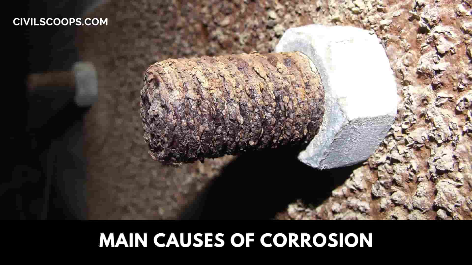 Main Causes of Corrosion