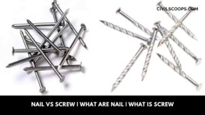 Nail Vs Screw What Are Nail What Is Screw