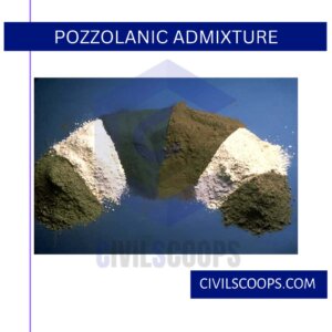 Pozzolanic Admixture