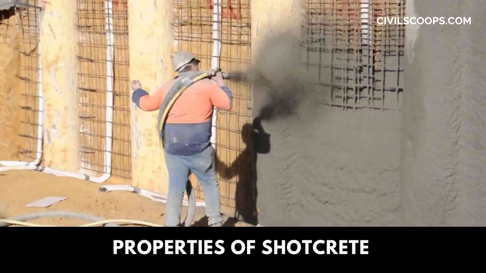 Properties of Shotcrete