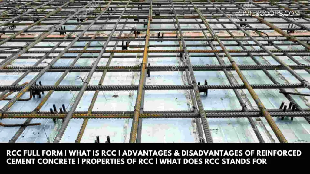 RCC Full Form | What Is RCC | Advantages & Disadvantages of Reinforced ...