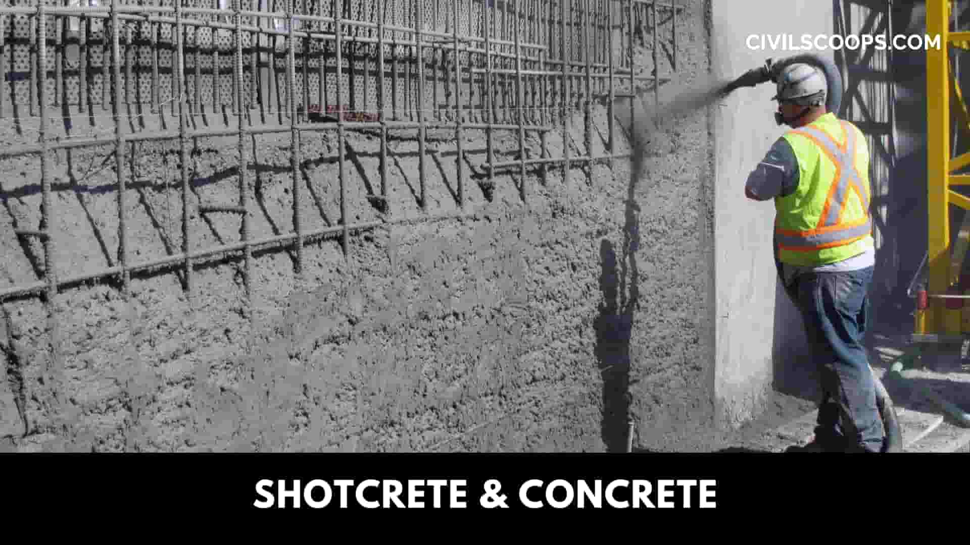Shotcrete & Concrete