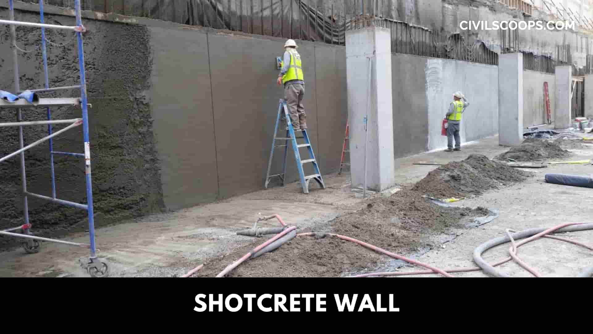 Shotcrete Wall