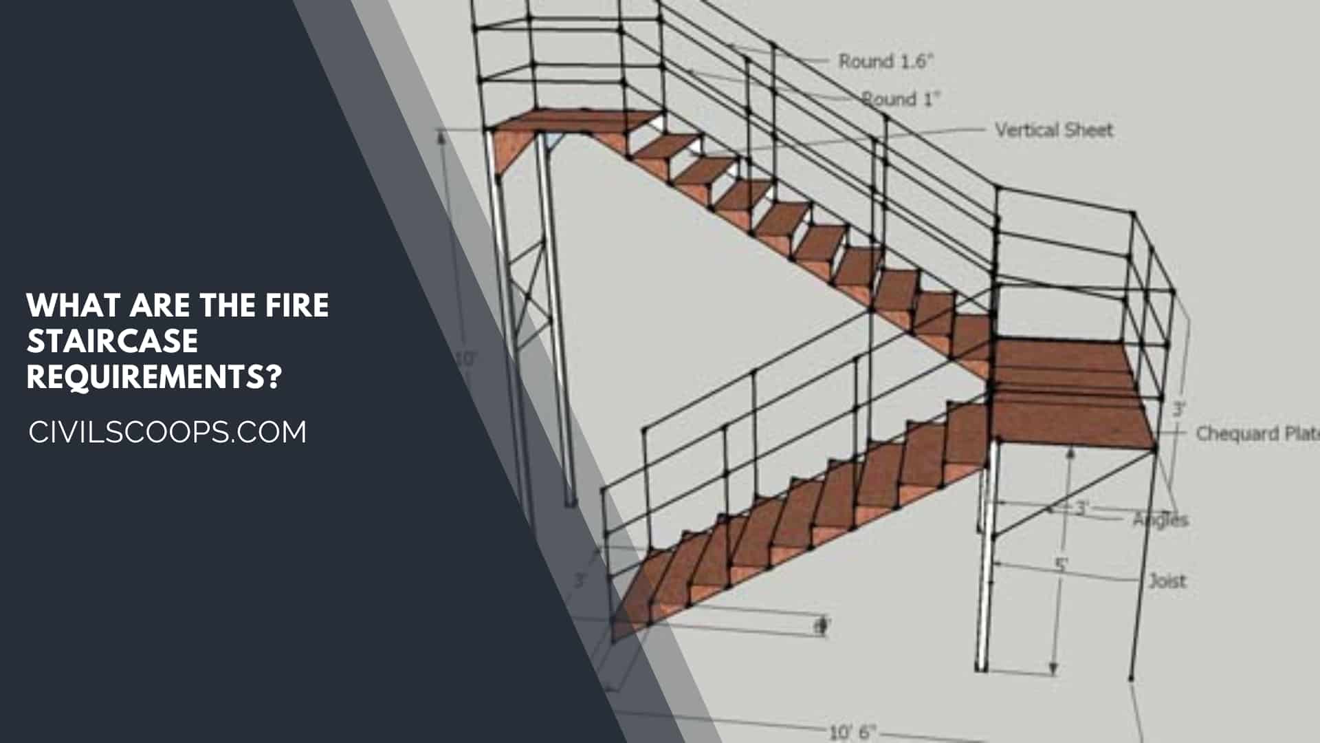 What Are the Fire Staircase Requirements
