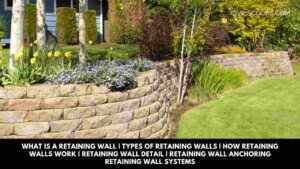 What Is a Retaining Wall Types of Retaining Walls How Retaining Walls Work Retaining Wall Detail Retaining Wall Anchoring Retaining Wall Systems