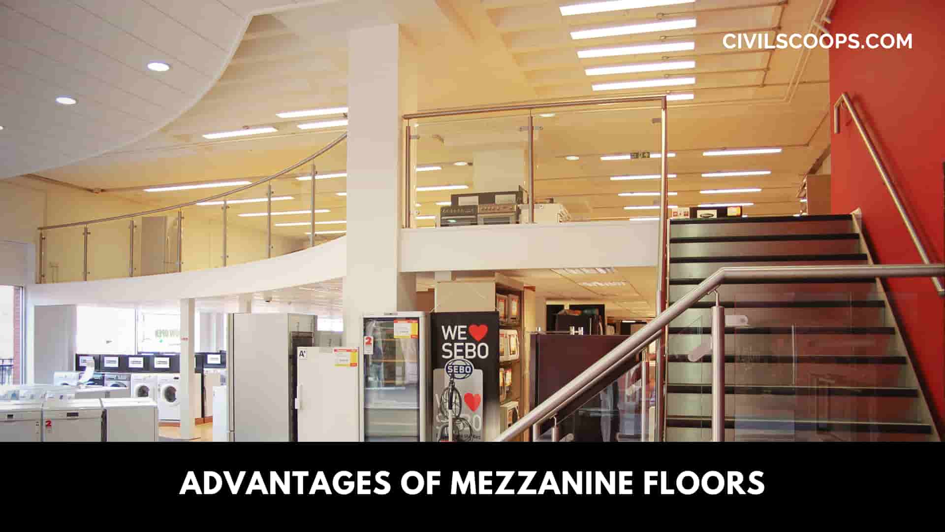 Advantages of Mezzanine Floors