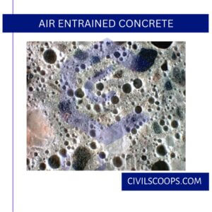 Air Entrained Concrete